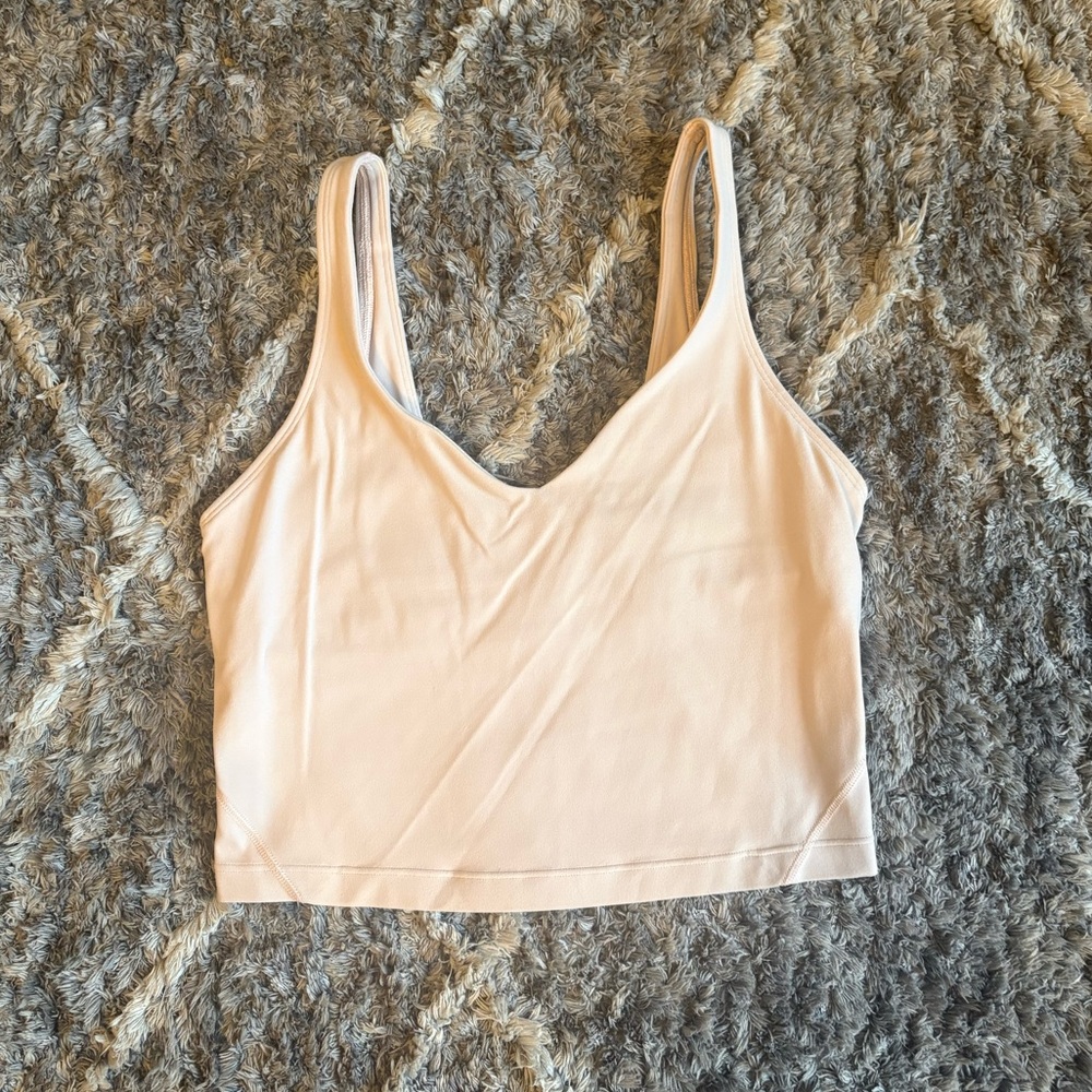 Lululemon light pink align tank top